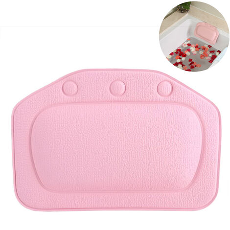 Oreillers de baignoire, oreillers de spa rembourrés en mousse souple Appuie-tête de baignoire en PVC Oreillers pour la tête et le dos Accessoires de salle de bain pour un usage domestique