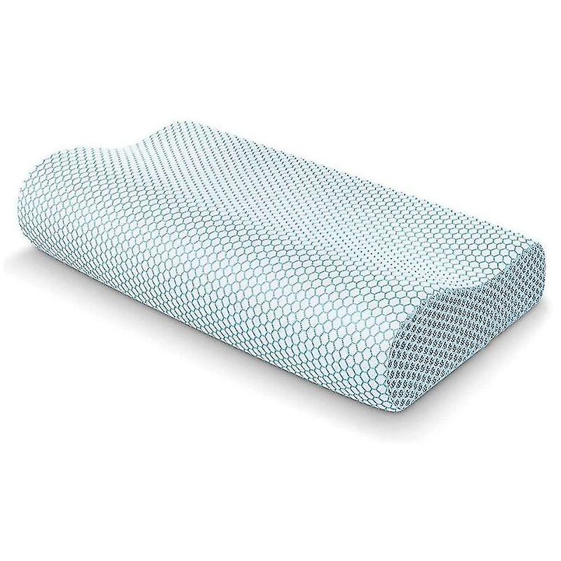 Fei Yu - Oreillers en mousse à mémoire de forme pour le cou, oreillers cervicaux pour dormir, contour orthopédique pour dormeur latéral