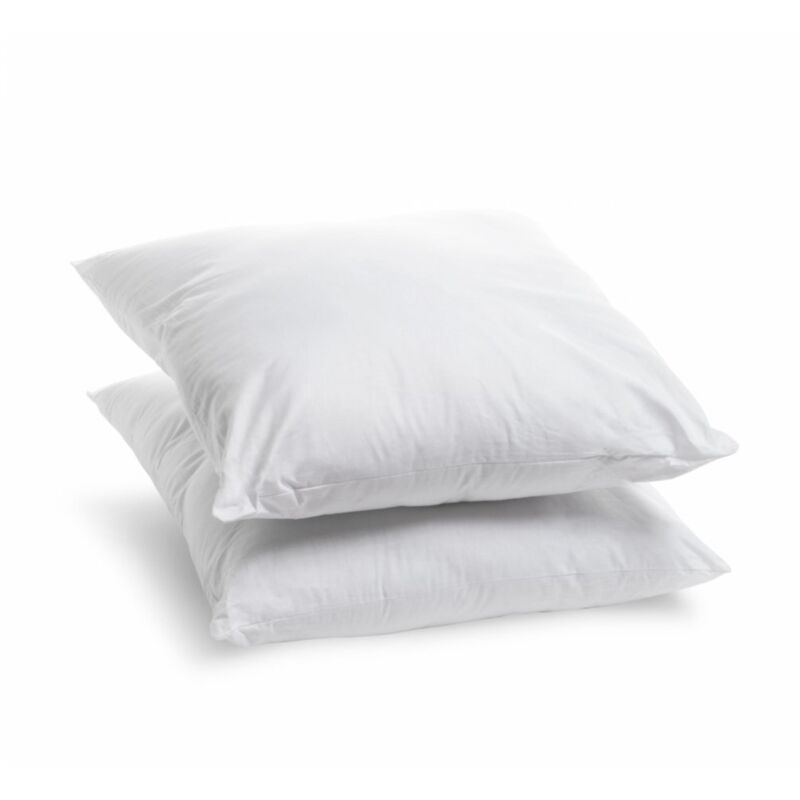 Bleu Calin - Lot de 2 Oreillers Lavable à 95° - Confort Moelleux - 60x60cm