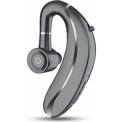 Oreillette Bluetooth Casque sans fil 5.0 Écouteurs mains libres 20 heures de lecture Écouteurs antibruit avec micro Compatible Oreille gauche ou droite Téléphones portables Android Voiture Camionneur 