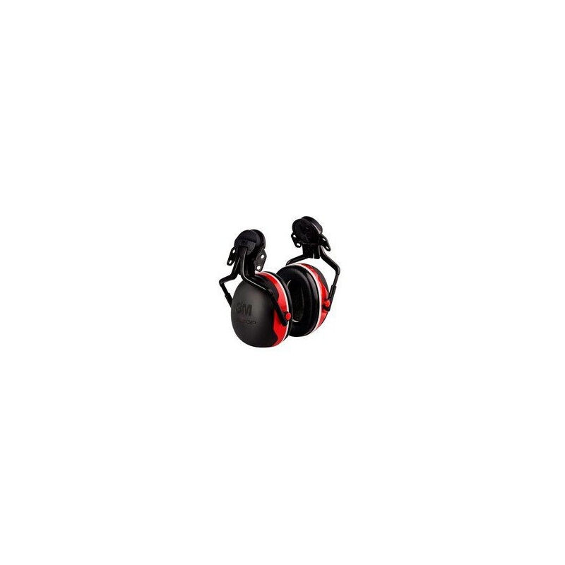 

Orejeras para casco con anclaje P3E 32db (rojas) PELTOR X3P3 - 3M