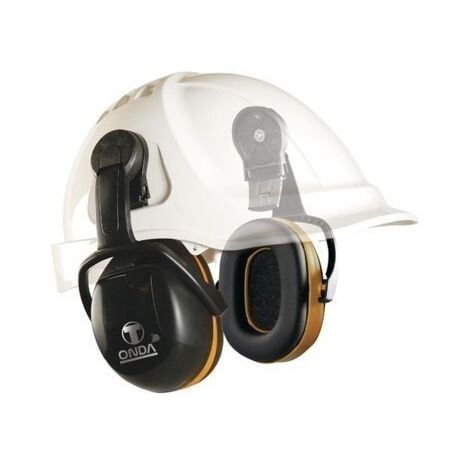 Orejeras Proteccion Negro Abs Adaptador Casco Onda 3C 3L