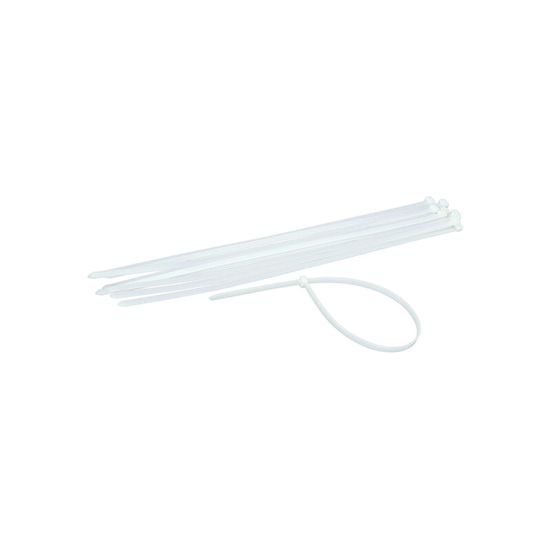 

BRIDA NYLON BLANCA 4,8 x 180 mm, LOTE 3 und, 100 BRIDAS/UND - Orework