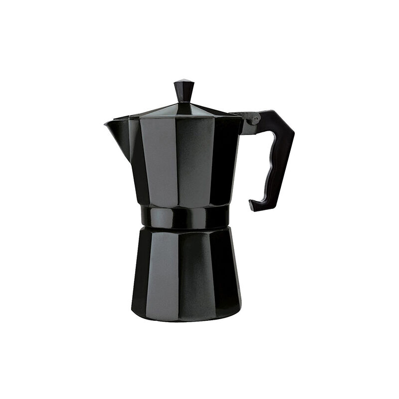

CAFETERA ITALIANA ALUMINIO NEGRA, GAS, ELECTRICA Y VITRO 9 TAZAS - Orework