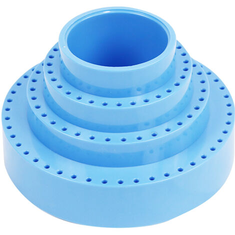 Organisateur 360° pour outils rotatifs, forets et têtes de meulage, avec 116 trous. Il range efficacement les accessoires, gain de temps et espace dans l’atelier ou la cuisine.