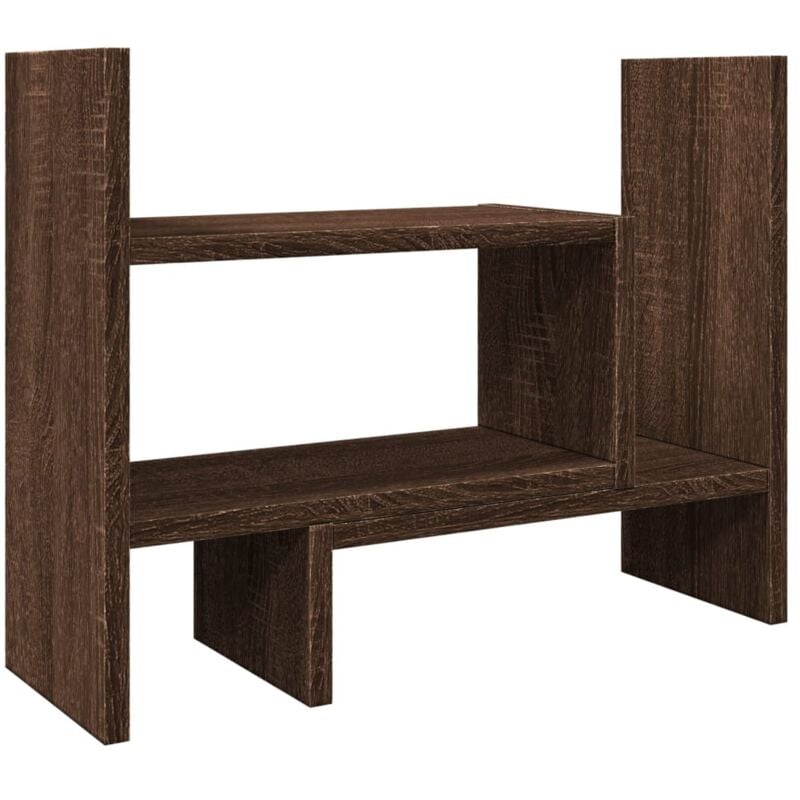 Organisateur armoire de bureau 38,5 x 17 x 39 cm marron