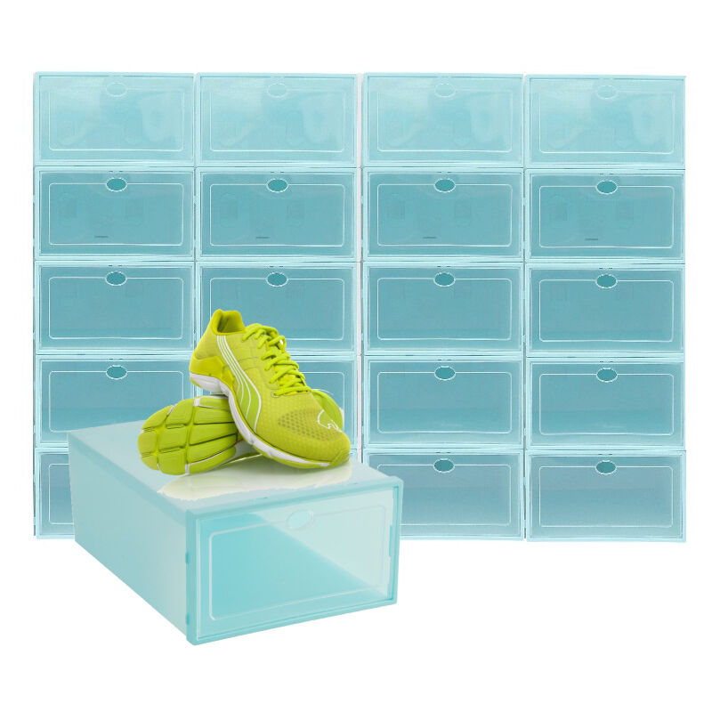 Organisateur de boîte à chaussures avec modules à rabat taille M