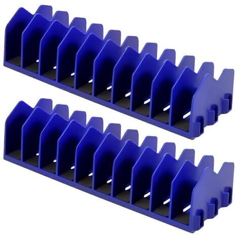 Organisateur de boîte à outils, support de rangement pour pinces à 10 emplacements avec base antidérapante