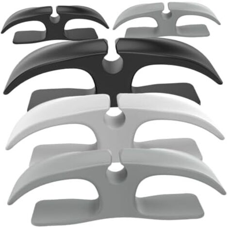 Organisateur de Câble Autocollant pour Appareils Cuisine 5 Pièces Colle Flexible Protéger et Ranger Les Cordons Efficacement -