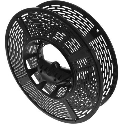 Organisateur de Câble pour Guirlandes de Noël Enrouleur de Fil avec Poignée Portable Bobine de Rangement pour Cordons et Guirlandes Lumineuses Bobine de Câble Noir Pratique