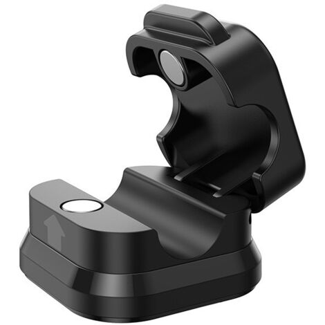 Organisateur de câbles de bureau (lot de 5) - Clips de câbles auto-adhésifs, magnétiques et réglables pour câbles de bureau, HDMI, USB et audio (noir)-AquaForge