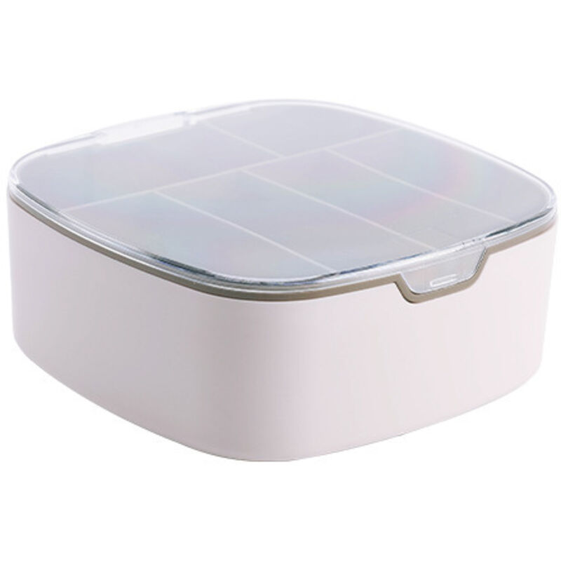 Ensoleille - Organisateur de câbles - Organisateur de tiroir Accessoires de gestion électronique Comptoir de bureau Plastique transparent(couleur