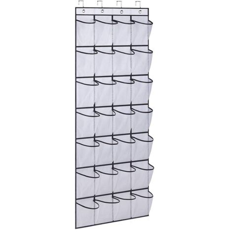 Organisateur de chaussures de porte Organisateur de chaussures suspendu Rangement à chaussures suspendu