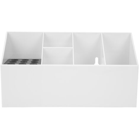 Organisateur de Ciseaux et Accessoires Coiffure - Boîte de Rangement pour Peignes et Barrettes