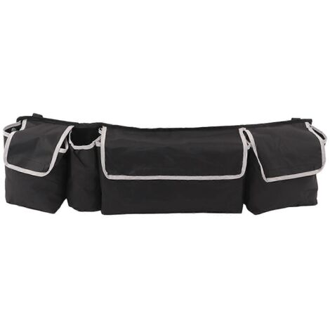 Organisateur de coffre pliable pour siège arrière de voiture 2024, étanche, sac de rangement suspendu pour dossier de siège, boîte de rangement pour siège arrière