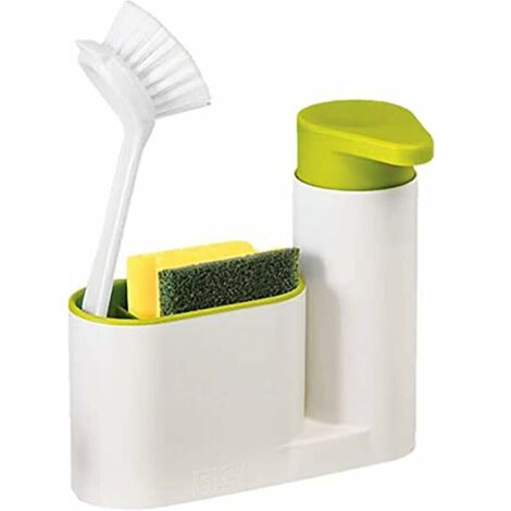 Organisateur de cuisine-boîte de rangement 2 en 1-contient le détergent, le rinçage, l'éponge et autres produits de nettoyage de cuisine