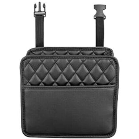 Organisateur de dossier de siège de voiture en cuir PU, bote de rangement de sièges avant et arrière de voiture, accessoires de voiture de grande capacité