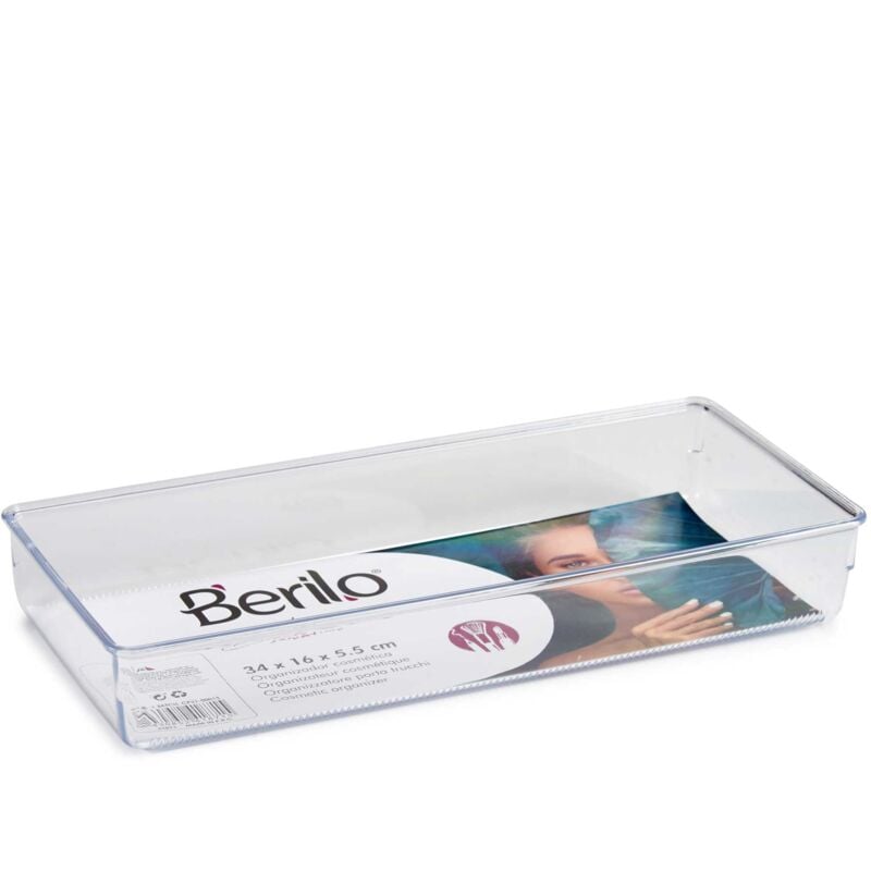 Organisateur pour pinceaux et cosmétiques smart, 34 x 16 x 5,5 cm