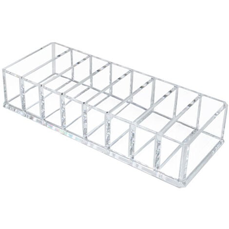 Organisateur De Maquillage Détachable, Boîtes D'Affichage De Bijoux De Stockage Cosmétique Acrylique De Compartiments