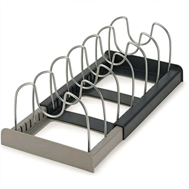 Organisateur de matériel de cuisine extensible à tiroir, en plastique, support de rangement de cuisine, égouttoir de rangement pour assiettes et