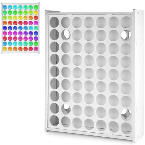 Organisateur de peinture, porte-peinture acrylique à 63 trous pour loisirs créatifs