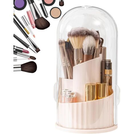 Organisateur de pinceaux de maquillage - Boîte de rangement