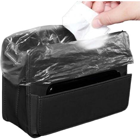 Organisateur de porte de voiture - poubelle et sac de rangement pour siège