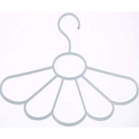 Organisateur de porte-foulards, porte-foulards en forme de fleur avec 5
