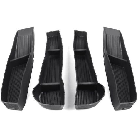 Organisateur de porte pour Model Y 2021-2023, accessoires de voiture, boîte de rangement latérale pour portes avant et arrière en TPE