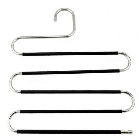 Organisateur de rangement antidérapant et peu encombrant pour pantalons, jeans et autres vêtements.