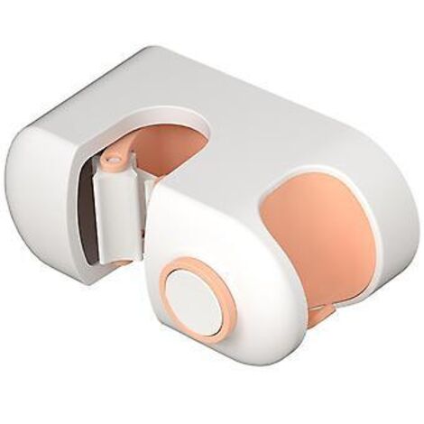 Organisateur de rangement de salle de bain, porte-balai sans perçage