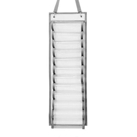 Organisateur de rangement pour vinyles, support pour rouleaux de vinyles, sac suspendu à la porte