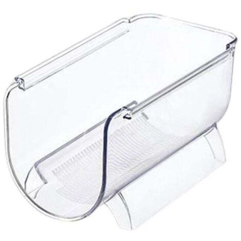 Organisateur de réfrigérateur, porte-bouteilles empilables pour vin et bière, gain de place pour la cuisine, porte-canettes 1 compartiment