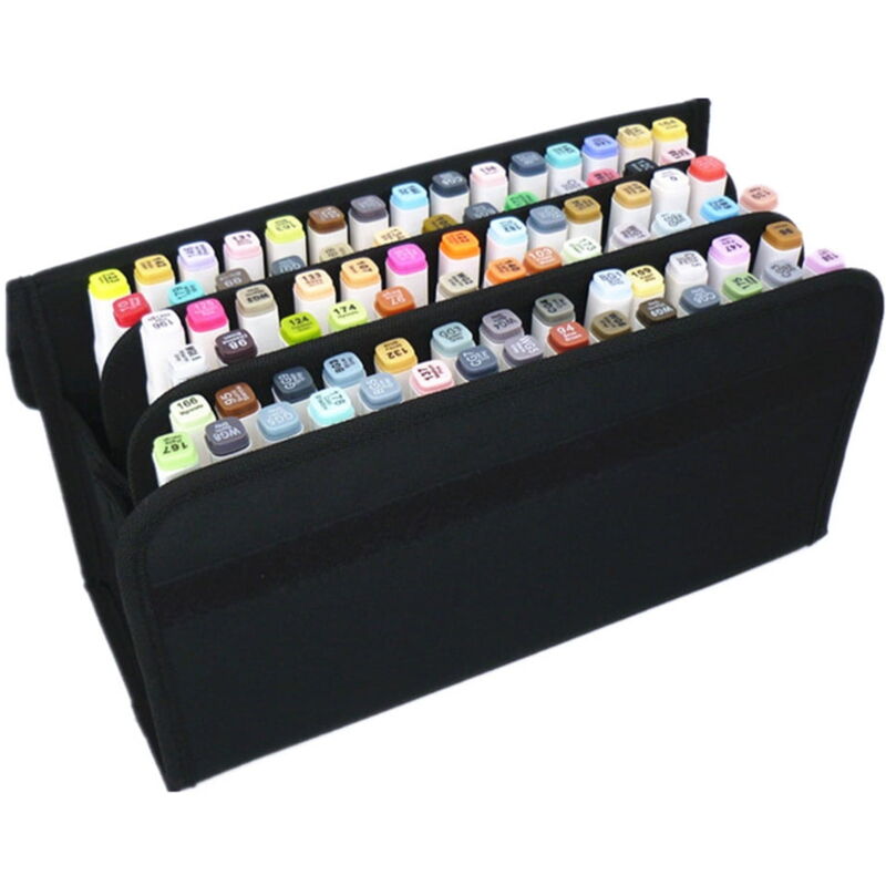 Organisateur de sac fourre-tout à 80 compartiments, bacs de rangement, rouge à lèvres, fermeture éclair, stylo, vêtement