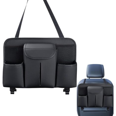 Organisateur de siège arrière de voiture, sac de rangement