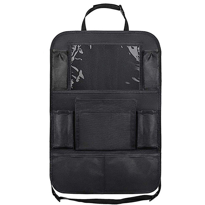 Asupermall - Organisateur De Siege De Voiture Multifonctionnel Siege Arriere Sac De Rangement Cintre Oxford Tissu Siege Arriere Couverture Rangement