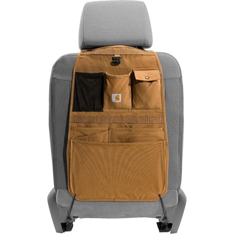 Organisateur de siège universel en nylon, marron