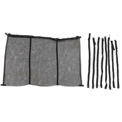 Organisateur de stockage de flotteur de piscine sac de maille de stockage de jouet gonflable suspendu de grande capacité pour la plage de piscine extérieure