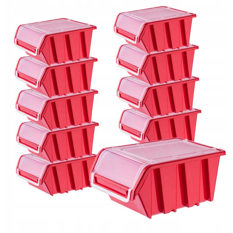 Kadax - Organisateur de stockage de litière pour conteneur 155x100mm 10x