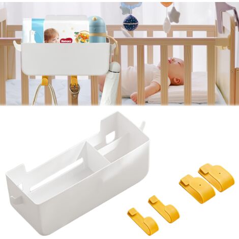 Organisateur de Table à Langer pour Bébé - Commode Multifonction à Suspendre - Accessoire Blanc