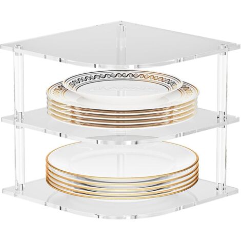 Organisateur de Vaisselle pour Armoire Rangement de Bols en