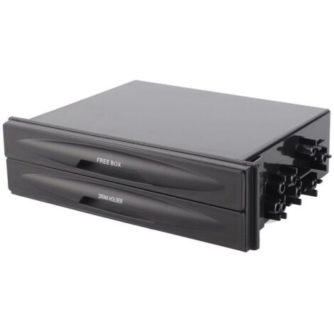 Organisateur de Voiture,  Boîte de Rangement pour Mini Téléphone Portable, MP3, DVD, CD
