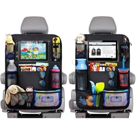 Organisateur de Voiture - Non spécifié - 2pcs - Tissu 600D Oxford - 61 x 42 cm - Noir