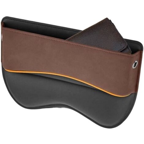 Organisateur D'écart De Siège De Voiture,2 en 1 Car Seat Gap Storage Organizer,Organisateur De Remplissage De Siège De Voiture