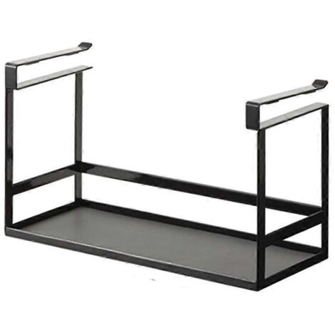 Organisateur d'épices sous étagère, support pour placard, porte-bouteilles d'assaisonnement, panier de rangement pour cuisine
