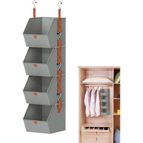 Organisateur Derrière la Porte Organisateur De Vêtements 4