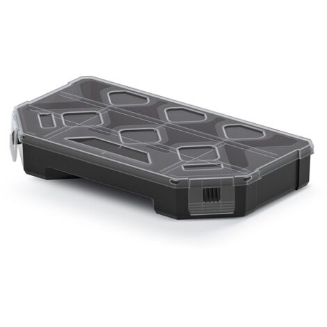 Organisateur d'outils KTG25154 - Noir - Compact et léger - Compartiments pratiques