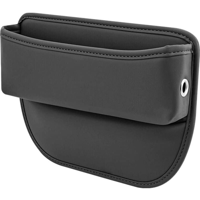 Organisateur écart de siège de Voiture-Sac de Rangement de Crevasse Accessoire intérieur Console de siège avant Poche(Noir)