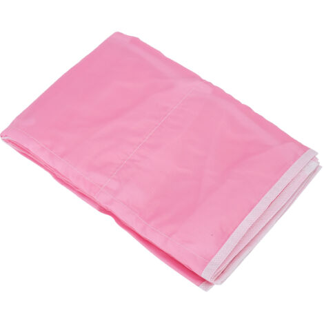 Organisateur mural à accrocher, rangement porte avec pochettes en polyester pour chambre et salon - Rose
