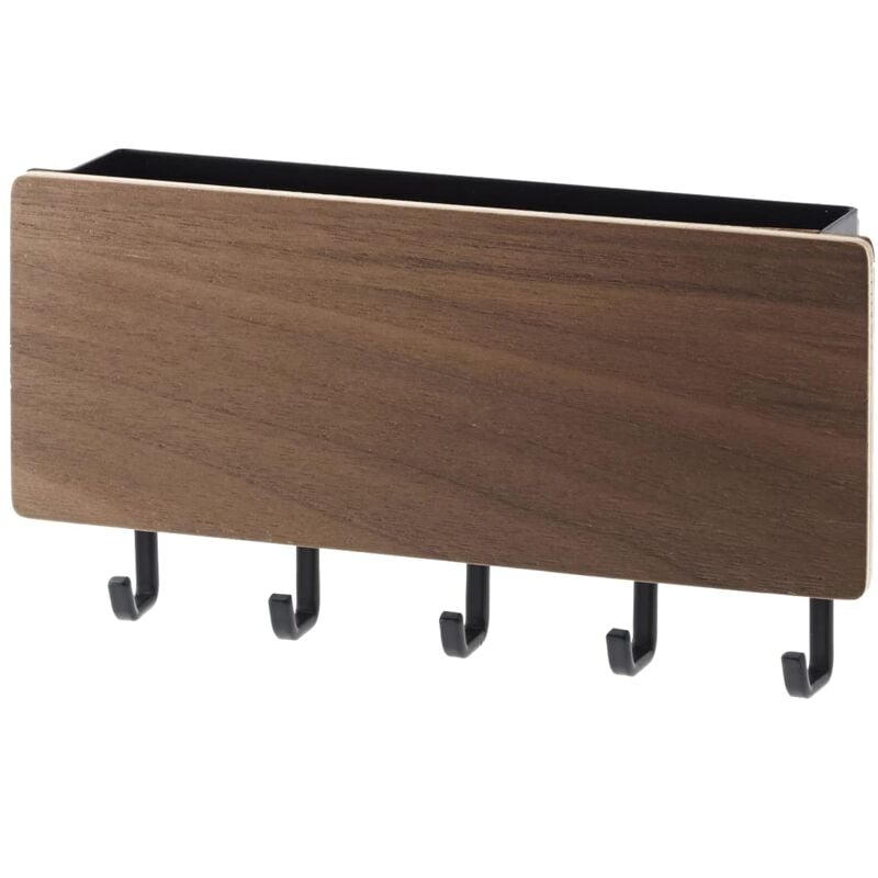 Organisateur mural de courrier et de clés - Organisateur de courrier mural - Crochet magnétique pour clés à usage domestique